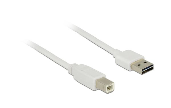 Delock USB 2.0-Kabel EASY-USB USB A - USB B 3 m