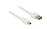 Delock USB 2.0-Kabel EASY-USB USB A - Mini-USB B 1 m