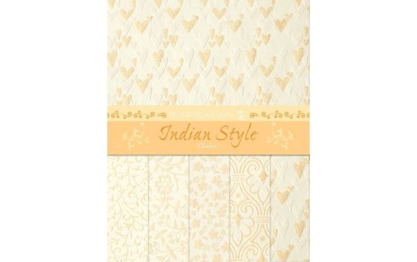 URSUS Bastelpapier Indian Style Chadna 21.6 x 28 cm, 100 g/m²