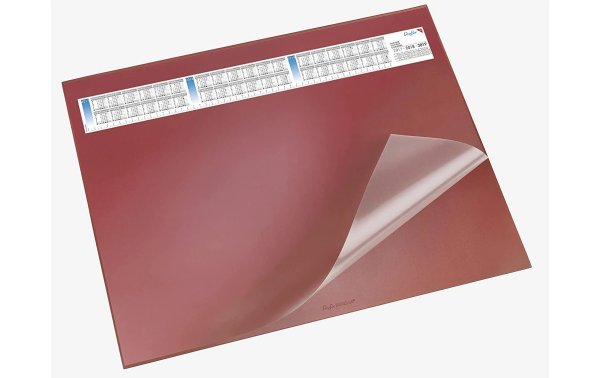 Läufer Schreibunterlage Durella DS 40 x 53 cm, Rot