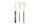 Akinod Outdoor-Besteck-Set Straight Cutlery 12 h34