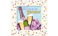 Susy Card Geburtstagskarte Prost 15 x 15 cm