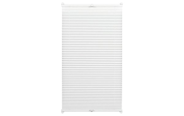 Gardinia Plissée Easyfix, blickdicht 75 x 130 cm, Weiss