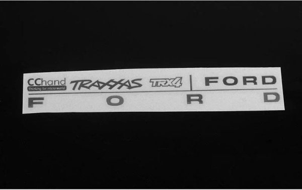 RC4WD TRX-4 Bronco  Schriftzug Ford