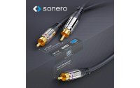 sonero Subwoofer Stereo / Mono Y-Kabel Cinch - Cinch 5 m