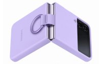 Samsung Back Cover EF-PF721 Silicone Galaxy Z Flip4 mit Ring