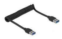Delock USB 3.0-Spiralkabel 5 Gbps USB A - USB A 1.2 m