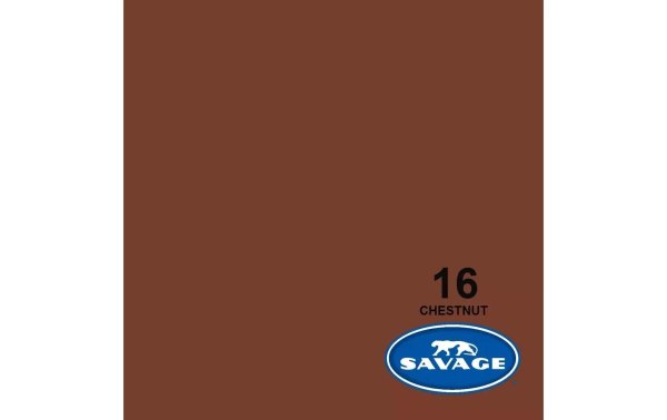 Savage Hintergrund Papier 2.72 x 11m Chestnut