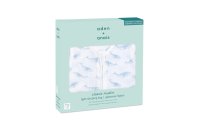 Aden + Anais Baby-Sommerschlafsack Oceanic Blue Whale 0-6 Mt.