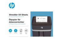 HP Ölpapier für Aktenvernichter A5 12 Stück