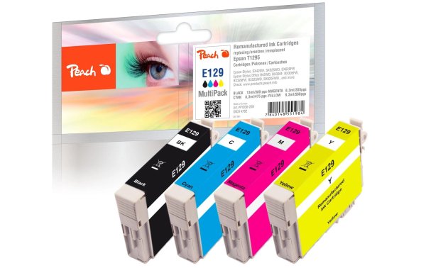 Peach Tinte Epson SX420W Multi-Pack T1295 BK, C, M, Y