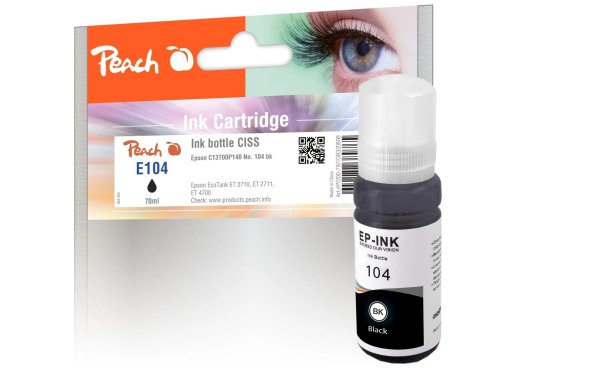 Peach Tinte Epson 104 (C13T00P140) Black