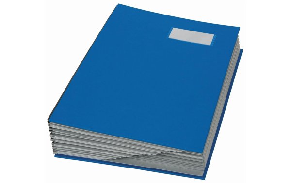 Biella Unterschriftenmappe A4 20-teilig, Blau