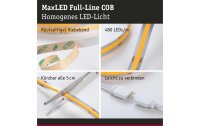 Paulmann LED-Stripe MaxLED 500 Basis Set COB, 2700 K, 1.5 m, Silber
