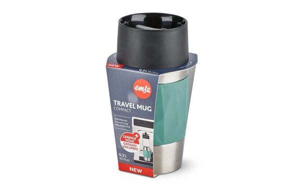 Emsa Thermobecher Compact 300 ml, Grün