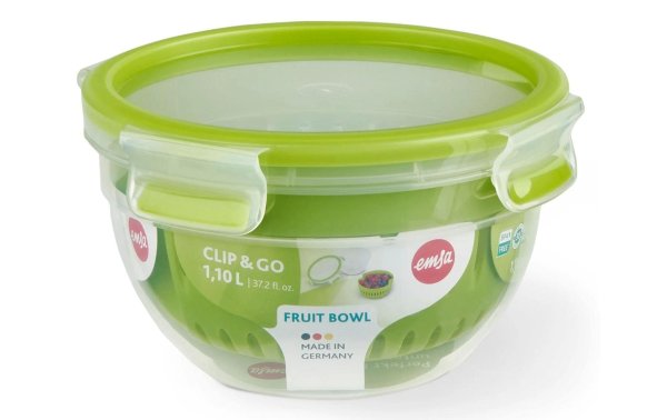 Emsa Vorratsdose Clip & Go Bowl 1.1 l, Grün