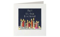 Cart Geburtstagskarte Shakies Its Your Birthday Kerzen