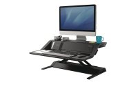 Fellowes Schreibitischaufsatz Workstation Lotus DX Schwarz