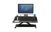 Fellowes Schreibitischaufsatz Workstation Lotus DX Schwarz