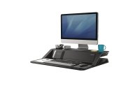 Fellowes Schreibitischaufsatz Workstation Lotus DX Schwarz