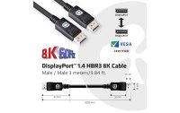 Club 3D Kabel DisplayPort 1.4 - DisplayPort 1.4 HBR3 8K, 3 m