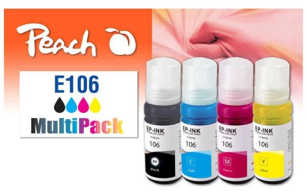 Peach Tinte Canon  CISS 106 Multi-Pack C, M, Y, BK