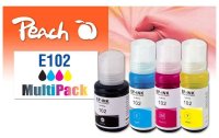 Peach Tinte Epson CISS 102 Multi-Pack C, M, Y, BK