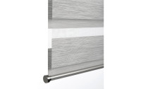 Gardinia Doppelrollo De Luxe 60 x 180 cm, Grau