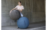 VLUV Sitzball Stov Concrete, Ø 60-65 cm