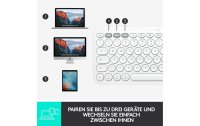 Logitech Bluetooth-Tastatur K380 for Mac Multi-Device Weiss