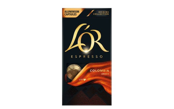 LOr Kaffeekapseln Espresso Colombia 10 Stück