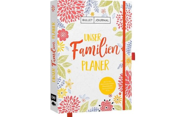 EMF Notizbuch Bullet Journal Familienplaner 21.6 x 15.3 cm