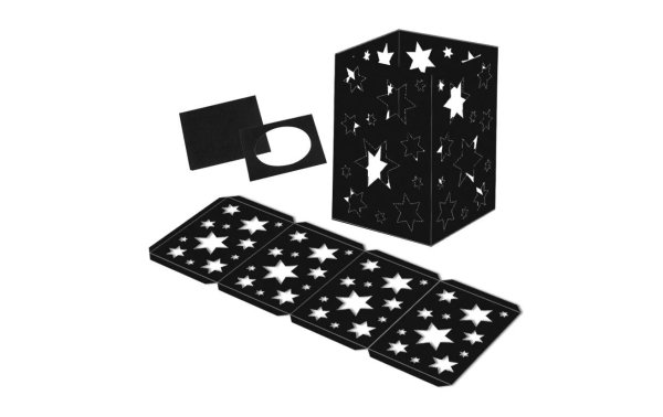 URSUS Laternen-Rohlinge Sterne, 25 Stück