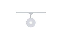 Paulmann LED Schienenspot URail Sphere, 7.4 W, 2700 K, Weiss/ Chrom