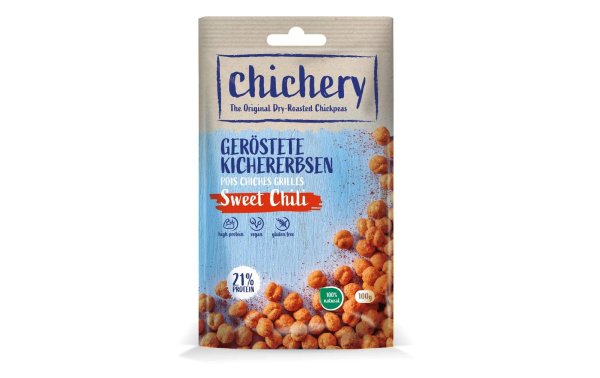Chichery Geröstete Kichererbsen Sweet Chili 100 g