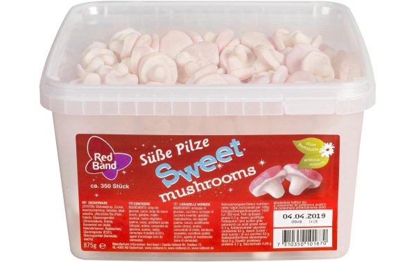 Red Band Kaubonbon Süsse Pilze 875 g