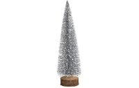 G. Wurm Weihnachtsbaum Silber, 7 x 25 x 7 cm