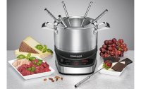 Rommelsbacher Fondue-Set All-in-One 20.F 1200, 7 Teile, Silber