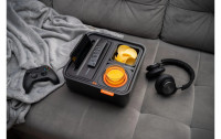 CouchConsole Aufbewahrungsbox Orange/Schwarz