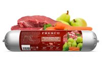 FRESCO Nassfutter BARF Rind mit Karotten, 400 g