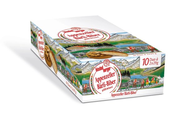 Bischofberger Gebäck Appenzeller Bärli – Biber 580 g