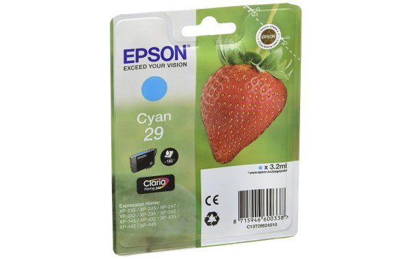 Epson Tinte T29824012 Cyan