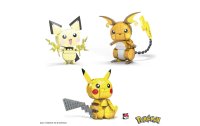Mega Construx Pokémon Trio (Pichu, Pikachu, Raichu)