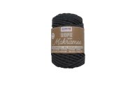 Glorex Wolle Makramee Rope gedreht 3 mm, 250 g, Anthrazit