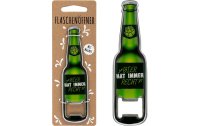 Sheepworld Flaschenöffner Bier hat immer Recht Grün