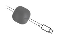 Delock Kabel-Clip 5 mm, 3x2 Stück, weiss, grau, schwarz
