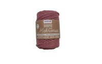 Glorex Wolle Makramee Rope gedreht 3 mm, 250 g, Rot