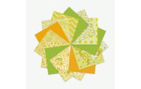 URSUS Bastelpapier Indian Colours 13.7 x 13.7 cm, 130 g/m², Green