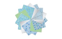 URSUS Bastelpapier Indian Colours 13.7 x 13.7 cm, 130 g/m², Blau