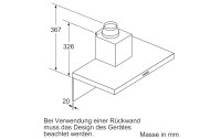 Bosch Wandhaube DWB67IM50 4 Stufen